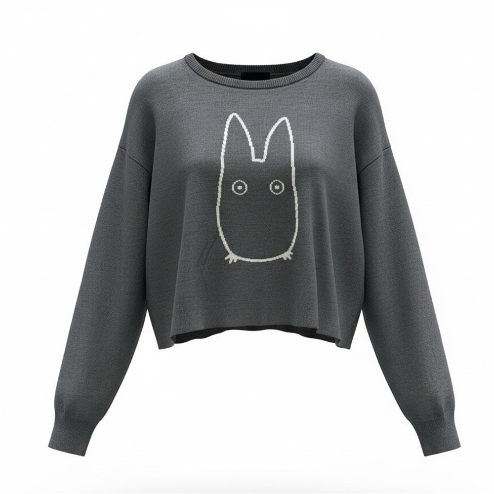 Her Universe Studio Ghibli® My Neighbor Totoro grey Lounge top 23” PTP